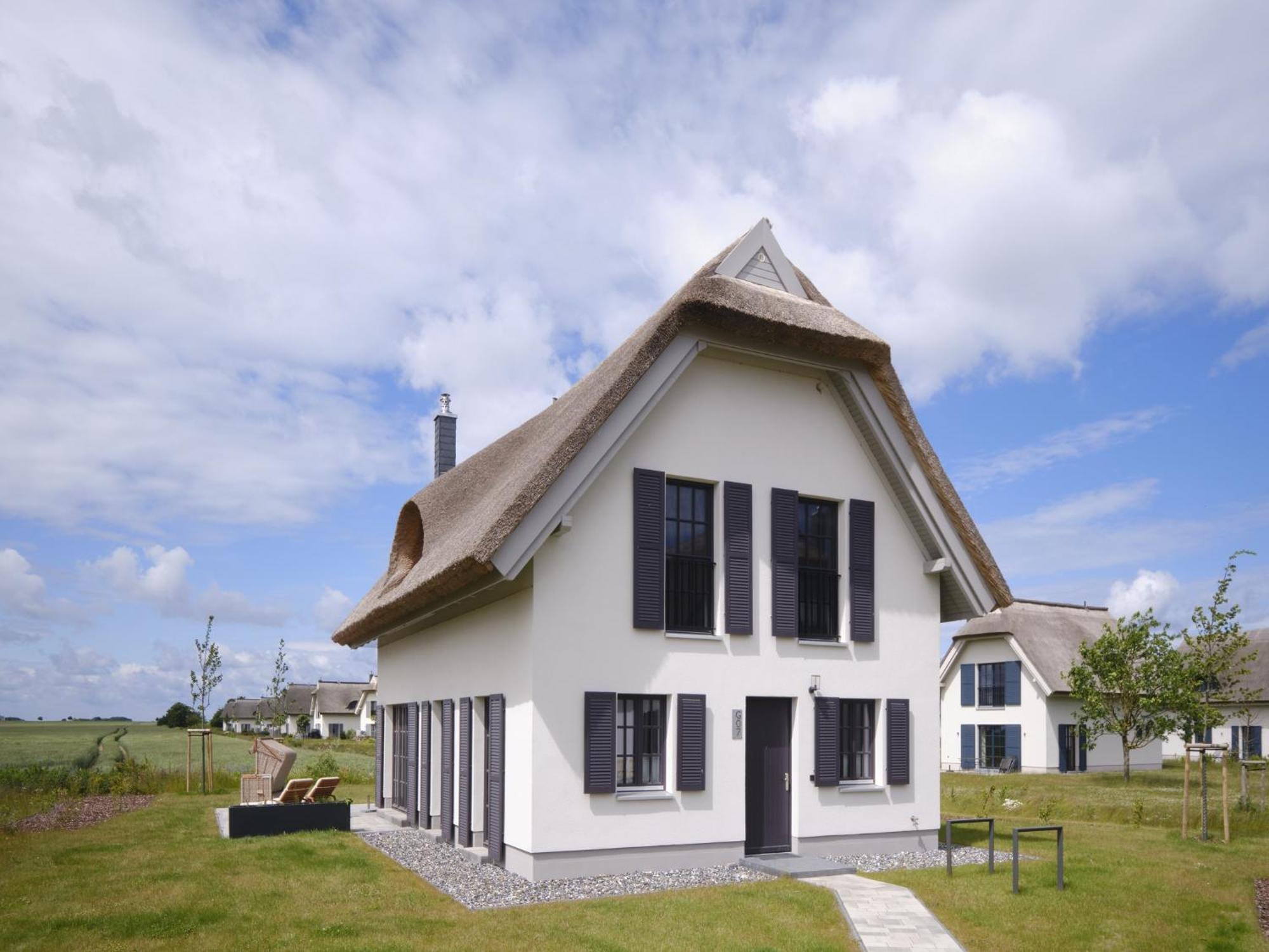 Reetland Am Meer - Luxusplus Reetdachvilla Mit 4 Schlafzimmern, Aussensauna, Loungebereich Und Kamin G07 Dranske Ngoại thất bức ảnh
