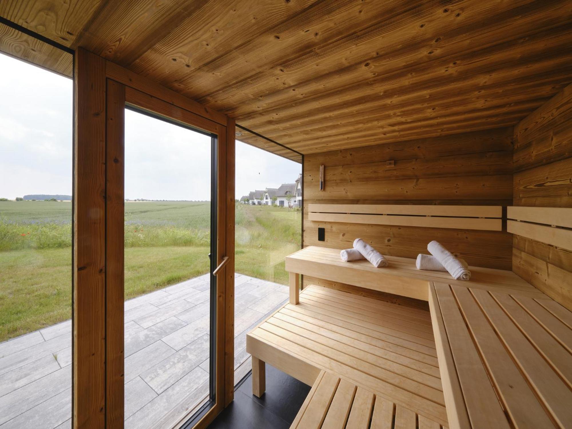Reetland Am Meer - Luxusplus Reetdachvilla Mit 4 Schlafzimmern, Aussensauna, Loungebereich Und Kamin G07 Dranske Ngoại thất bức ảnh